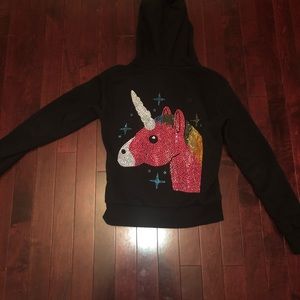 Girls unicorn hoodie!!